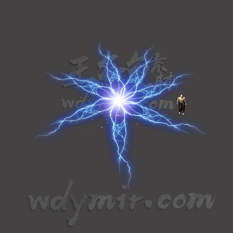 JN-012 1组雷光技能特效