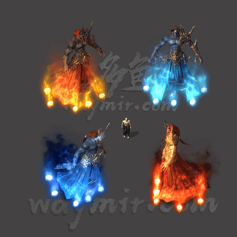 GW-0002 4只BOSS素材