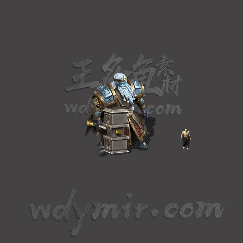 GW-0028 1组矮人怪物素材