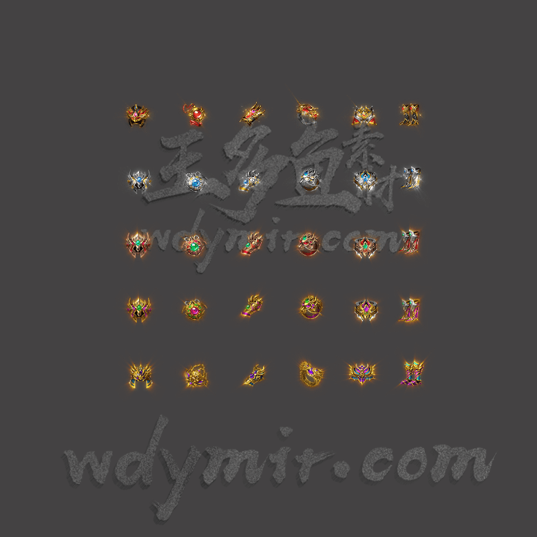 SS-00122 5套首饰首饰素材