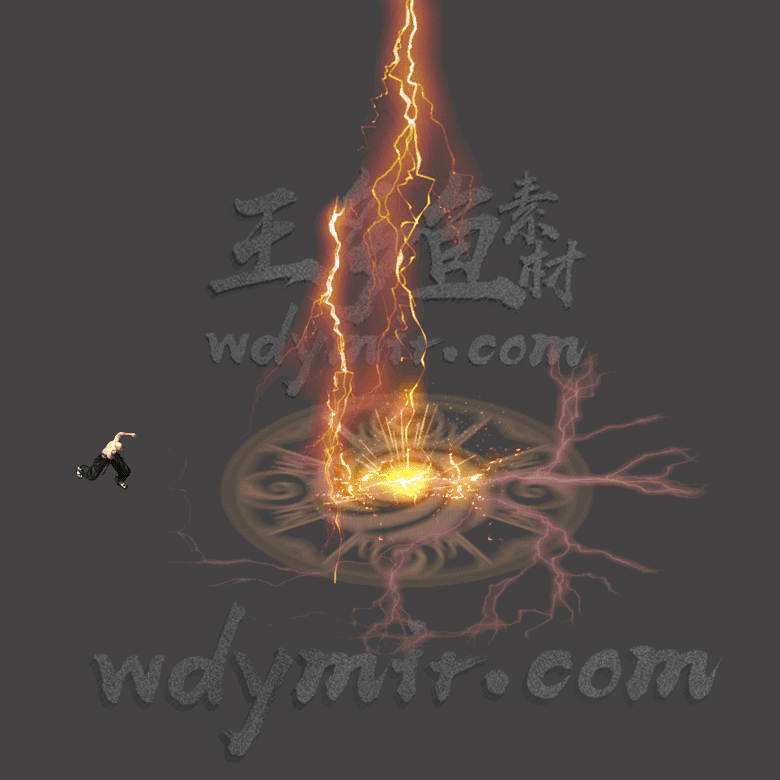 JN-060 1组群雷技能特效