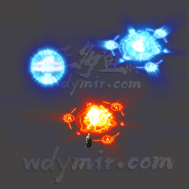 JN-079 3组自定义技能特效素材